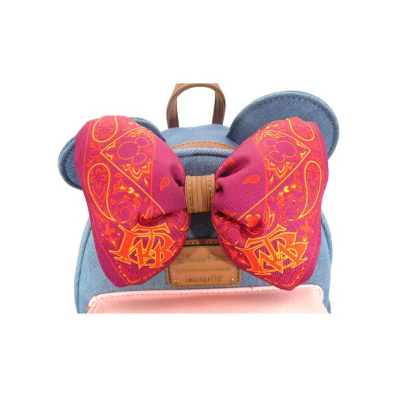Loungefly Disney Minnie Mouse Big Thunder Mountain Limited Edition Mini Backpack - Picture 6 of 10